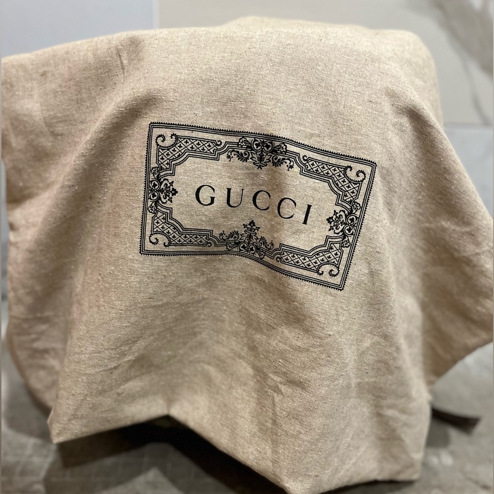 Brown Medium GG Ophidia Backpack